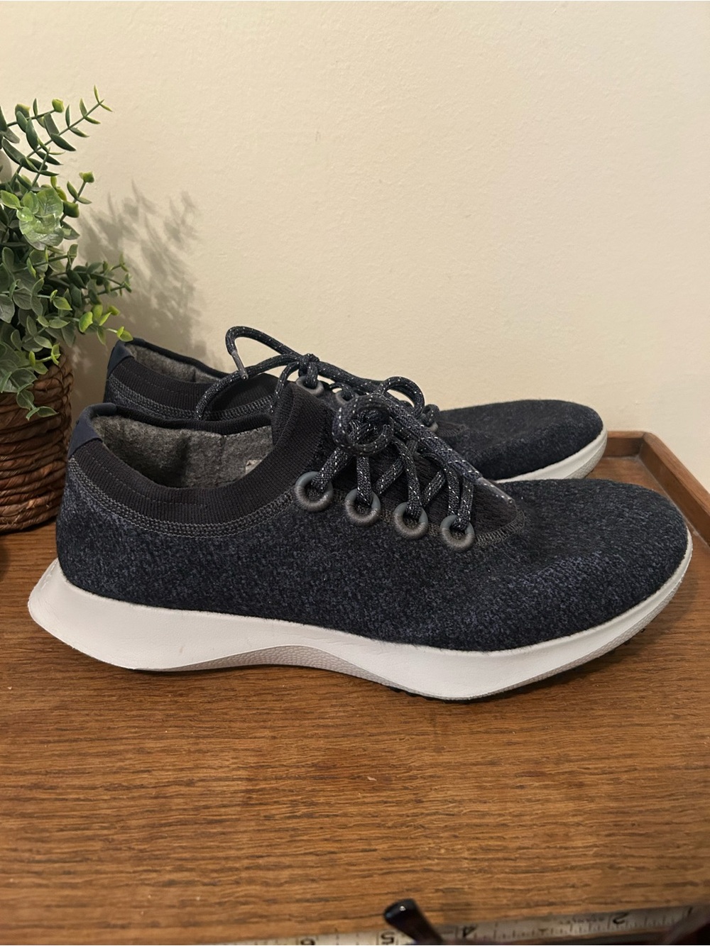 Allbirds Wool Dasher Mizzle Shoes Men's Size 13 Running Sneakers Blue